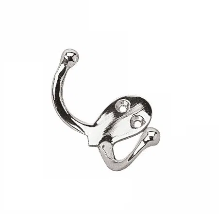 671510-1 – SEA DOG Multi Purpose Hook, Double To Hang Coat 2-11/16 Inch Width x 1-1/2 Inch Height Chrome Plated Brass...
